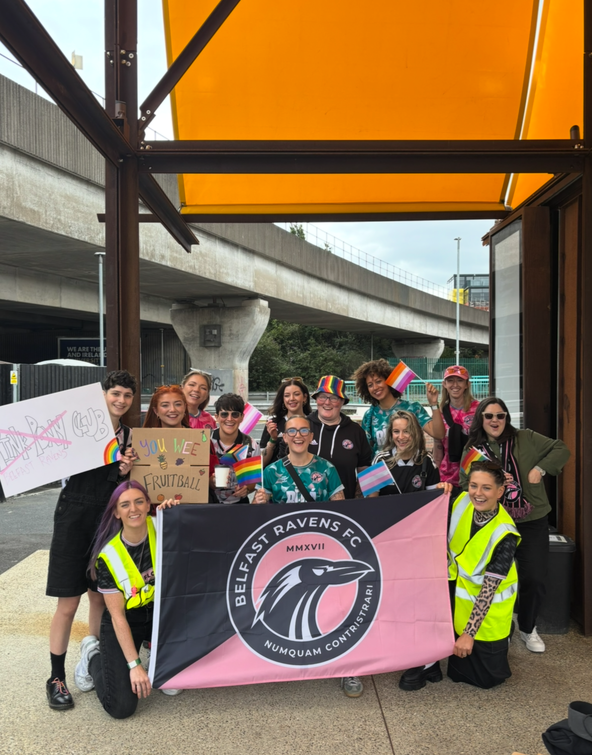 Women Taking Up Space In Places Not Designed for Them: On The Pitch