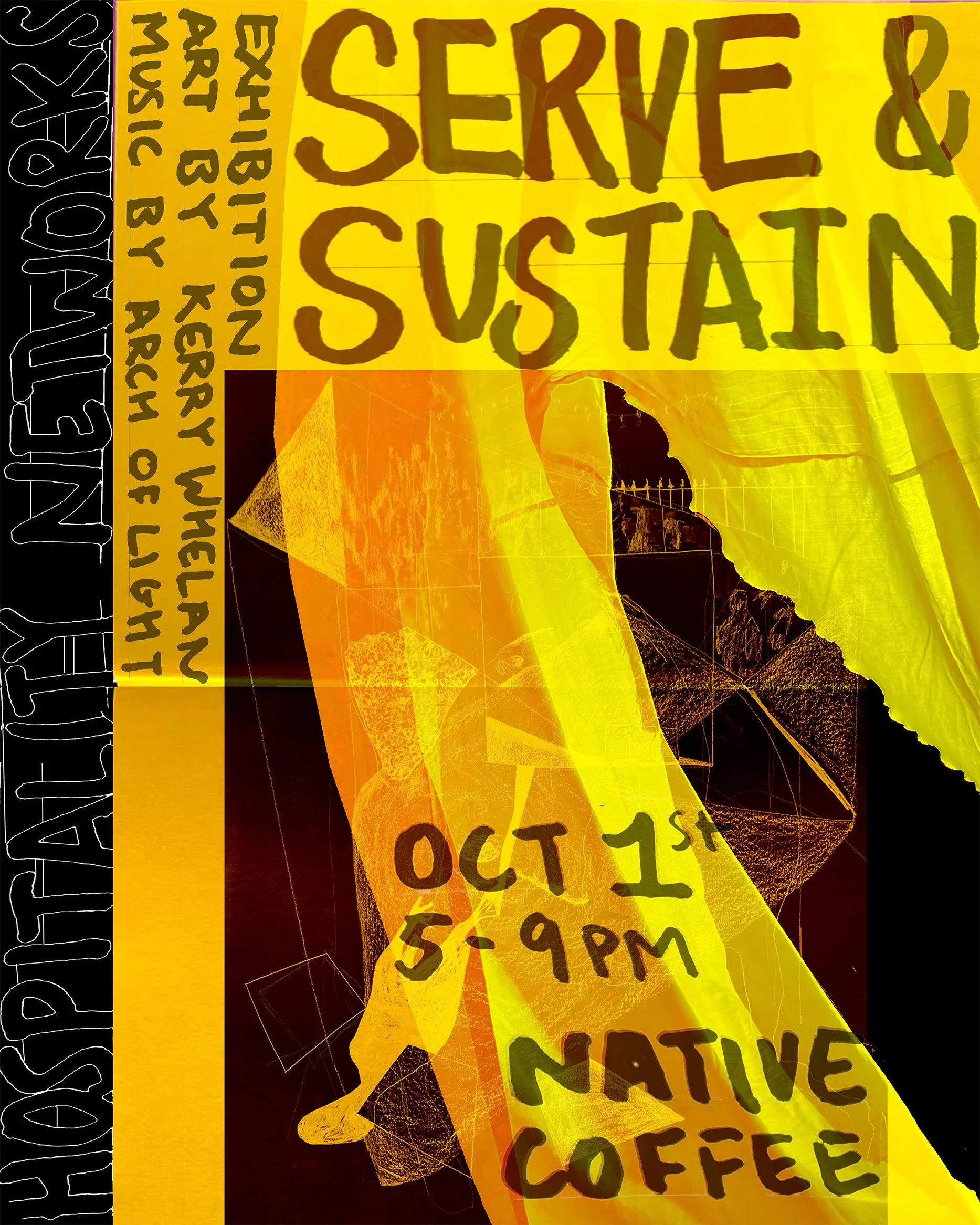 'Serve & Sustain' - Late Night Art