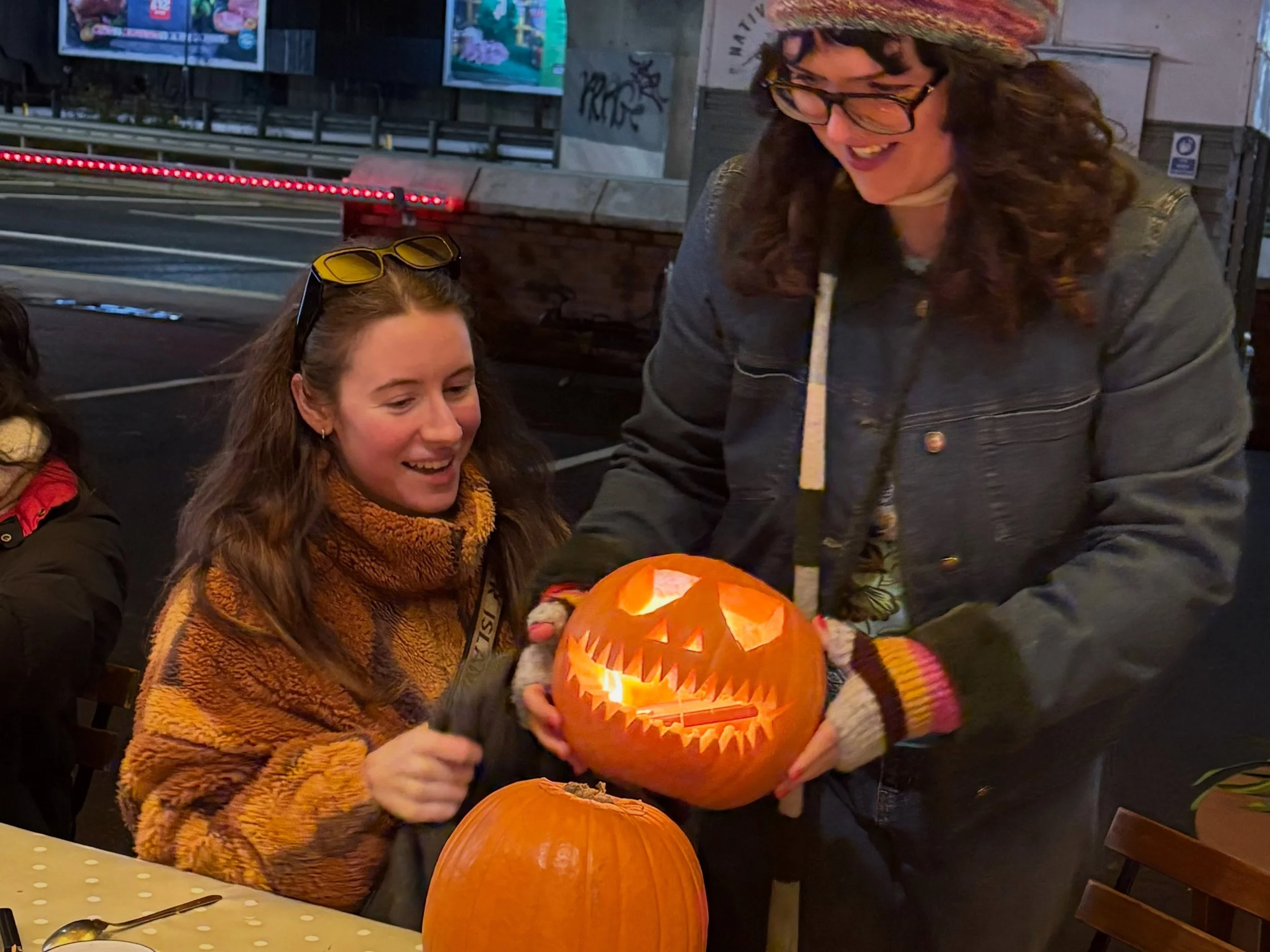 Thanks to everyone who came down to our second Bring Yer Own Pumpkin event last Friday 🎃👻

Plenty of pumpkins were carved, homemade soup slurped and plenty of laughs had in the head to head games! 

Check out the Sunrise Hike &amp; @sobersocial_  H