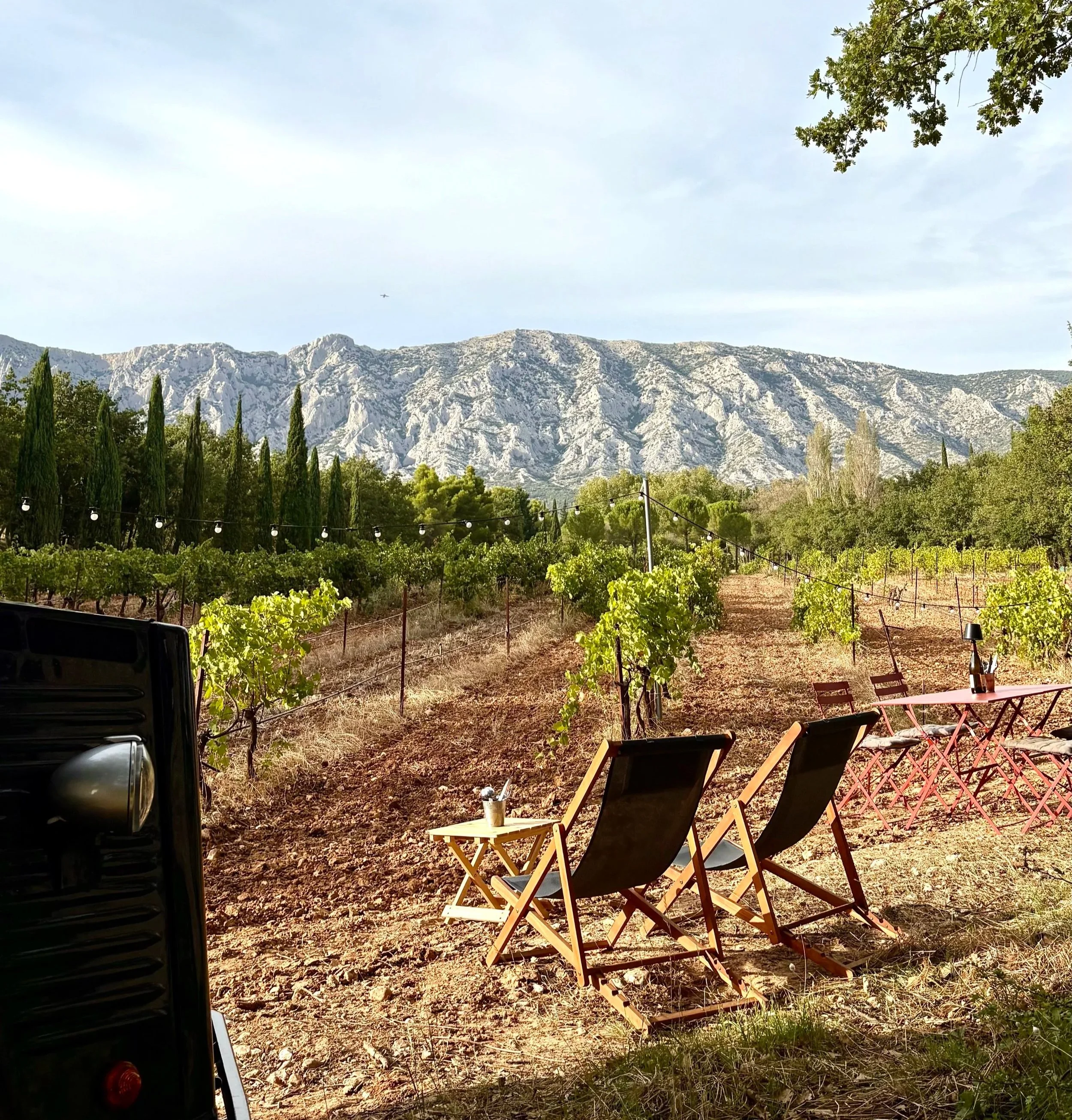 La Camionnette Pompette Domaine Richeaume