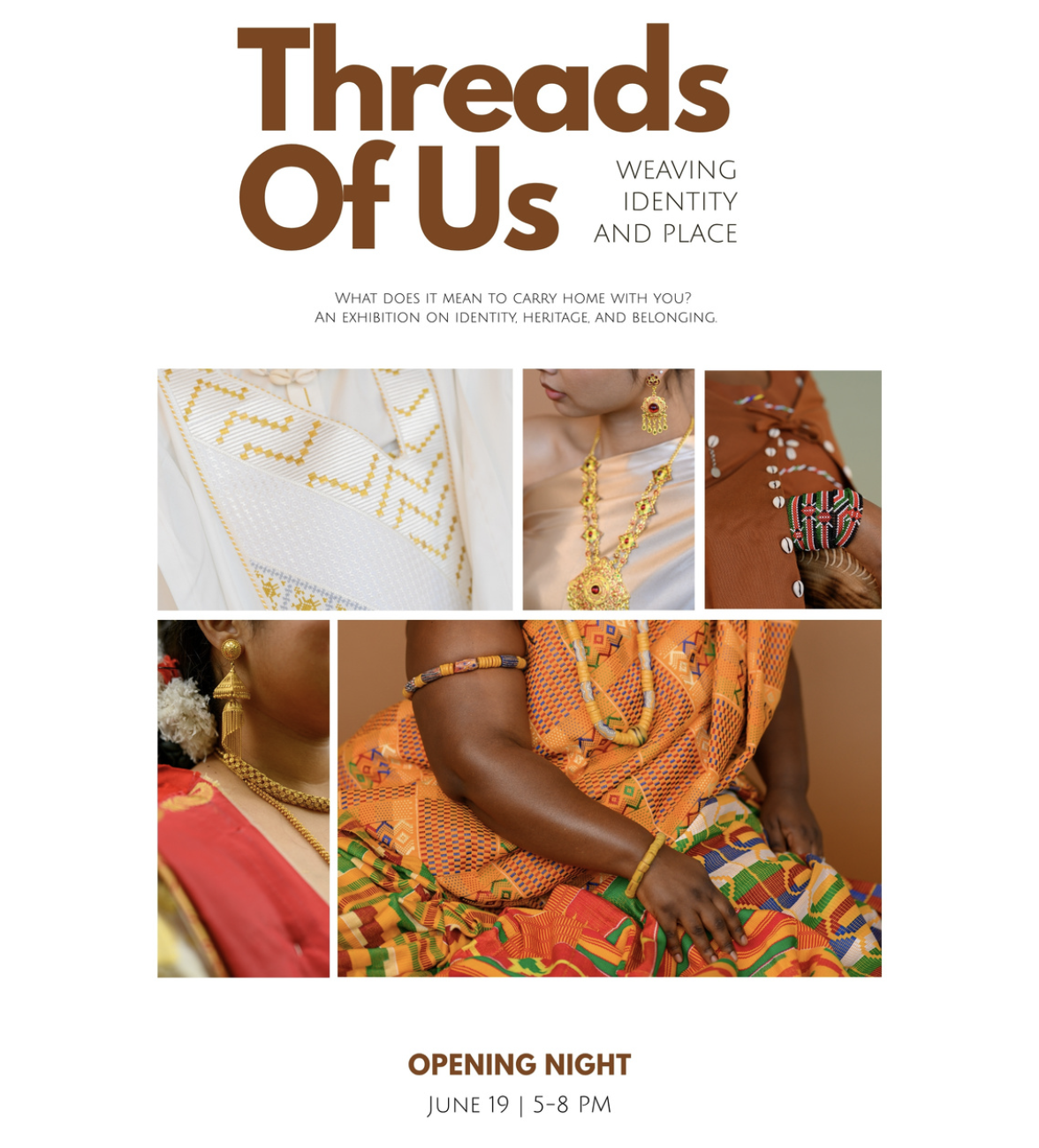 Threads of Us Exhibition Opening