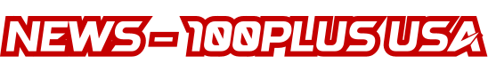 Logo of News 100Plus USA.