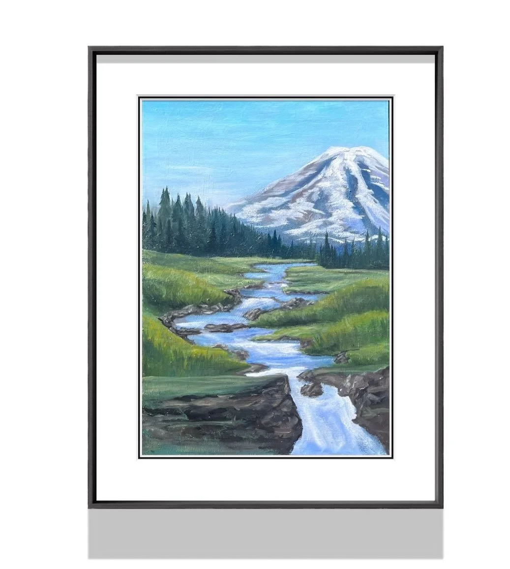 Not completely done but here is a sneak peek of my latest painting. Mt Rainier is my favorite muse. 

#seattlepainter #oilpainter #gezelligartsalon #mtrainierpainting