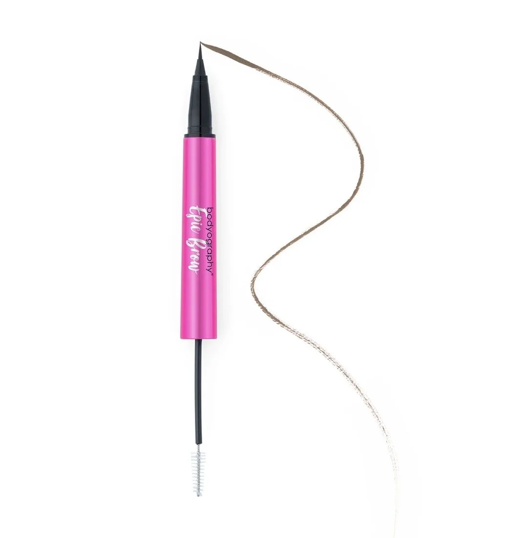 bodyography Epic Brow 2-in-1 Precision Brow Pen + Clear Setting Gel