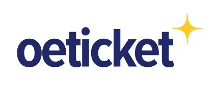 Das Logo von Oticket mit dem Schriftzug 'oticket' in blauer Schrift und einem goldenen Stern oben rechts.