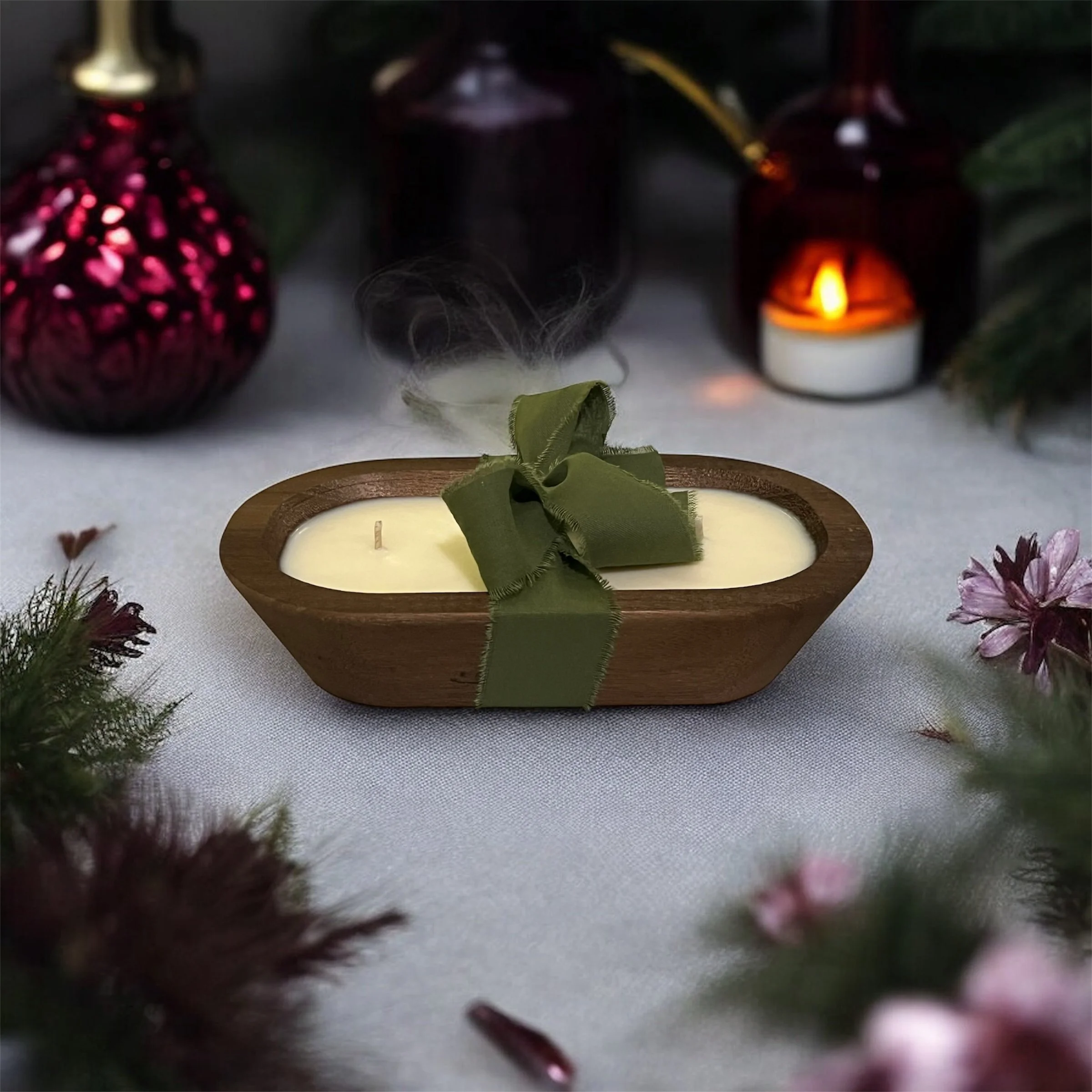 Dough Bowl Candle - 3 Wick
