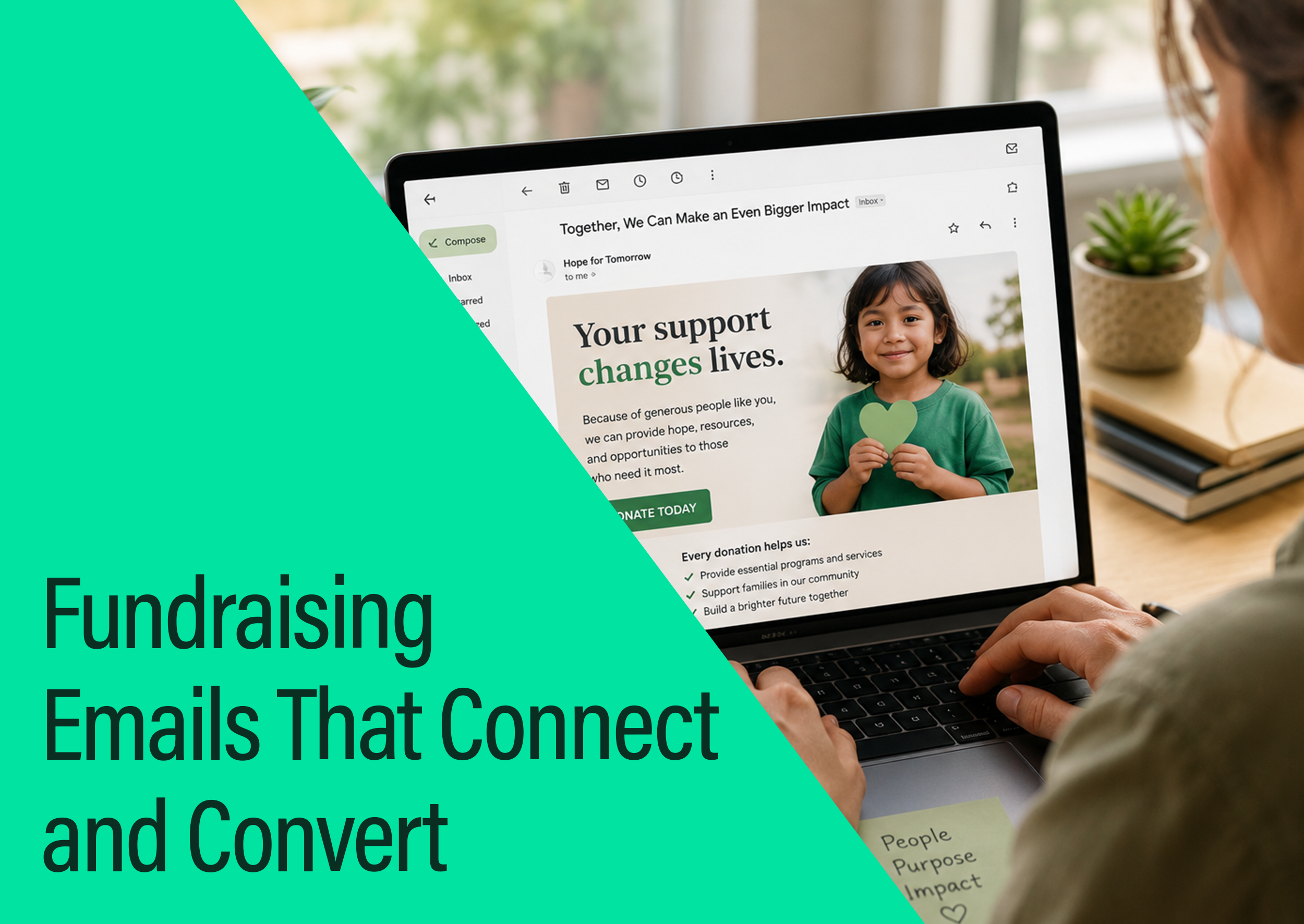 Fundraising Emails That Connect and Convert