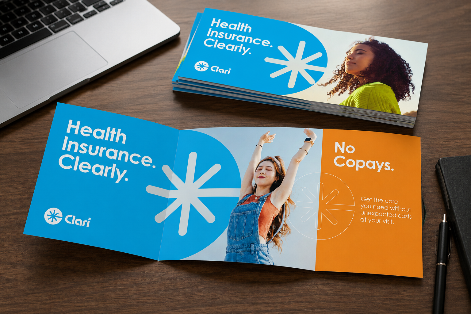 Clari Health print examples