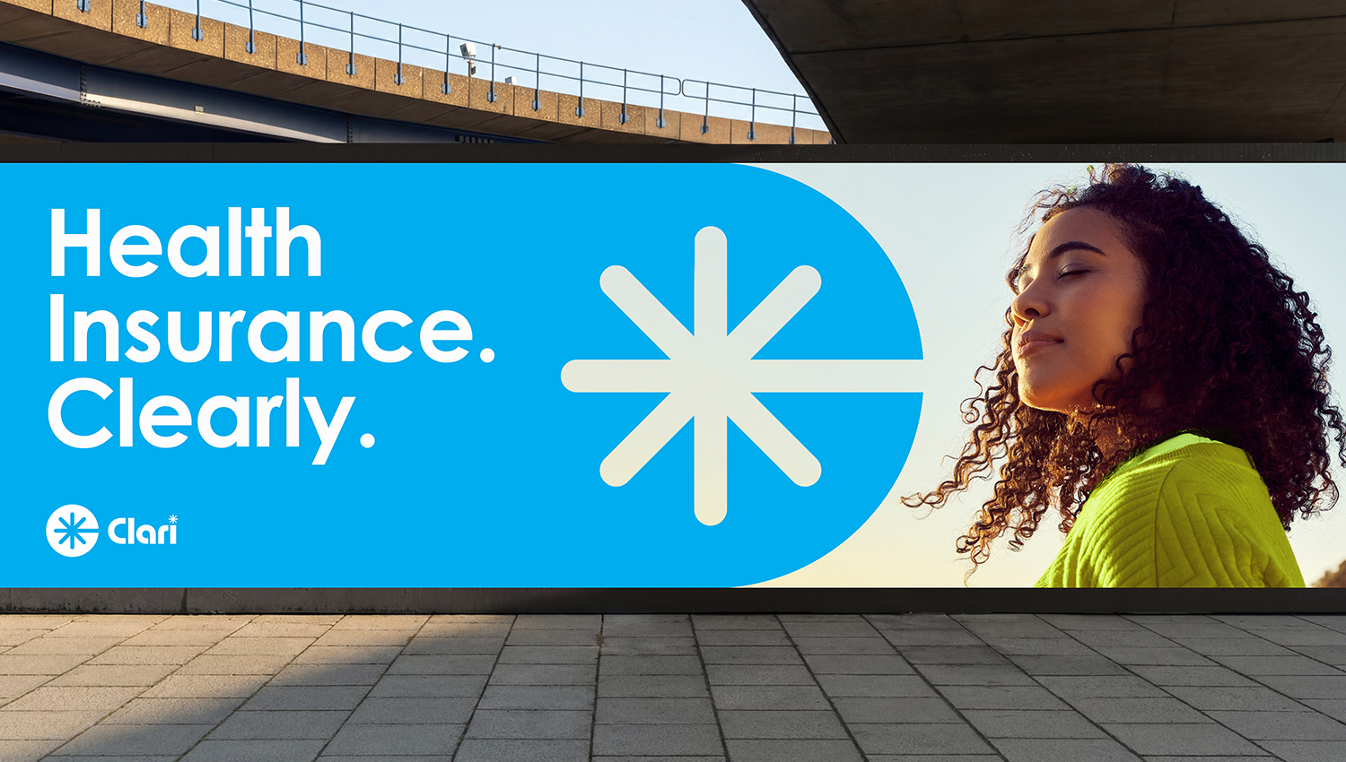 Clari Health billboard