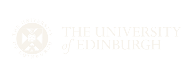 Logo of The University of Edinburgh in black and white