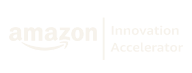 Amazon Innovation Accelerator logo in black and white.