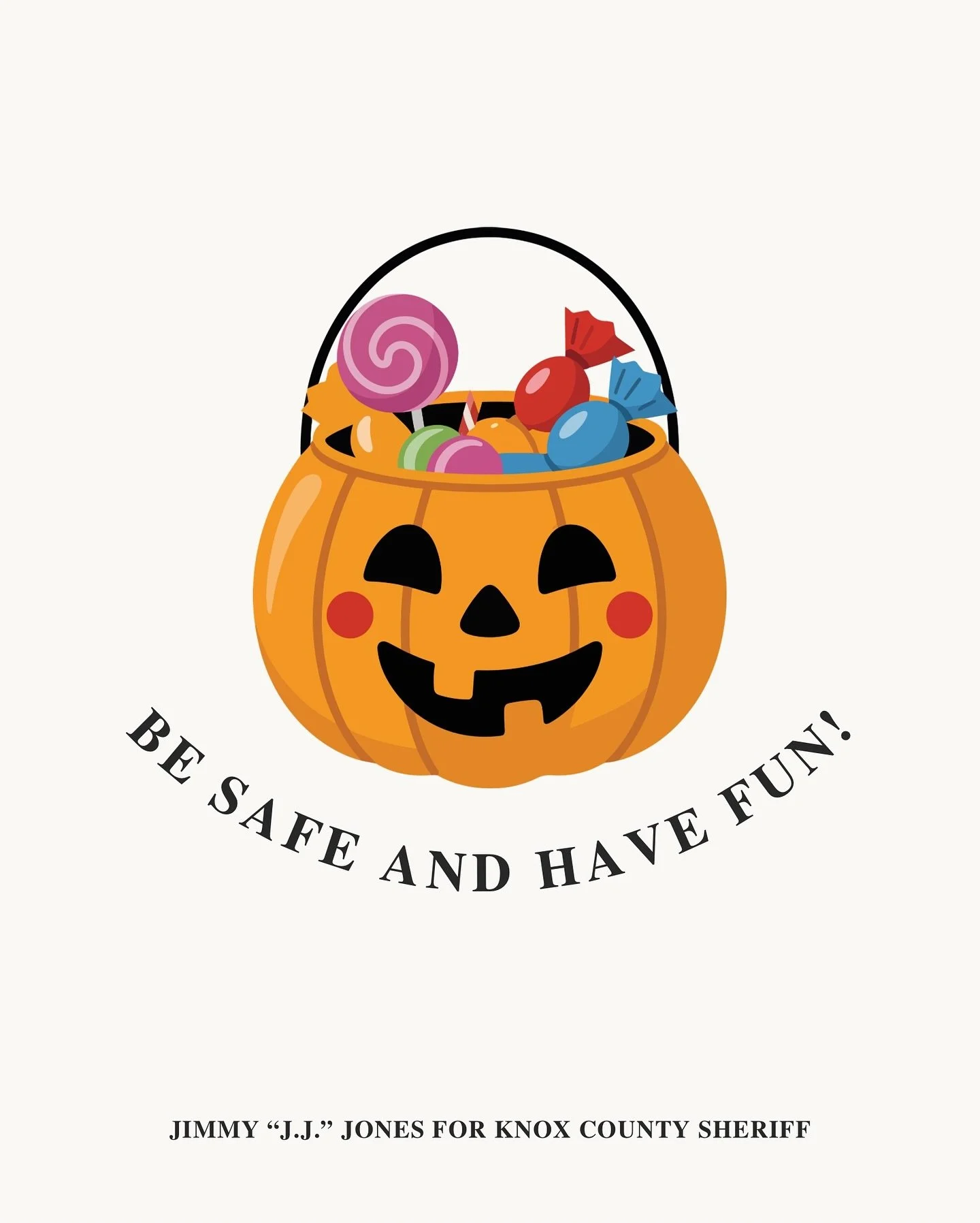 🎃 BOO! But Make It Safe. 👻

It&rsquo;s almost time for candy, costumes, and all the spooky fun&mdash;

But let&rsquo;s keep it safe out there, Knox County!

Here are a few Halloween safety reminders from Jimmy &ldquo;J.J.&rdquo; Jones, your candida