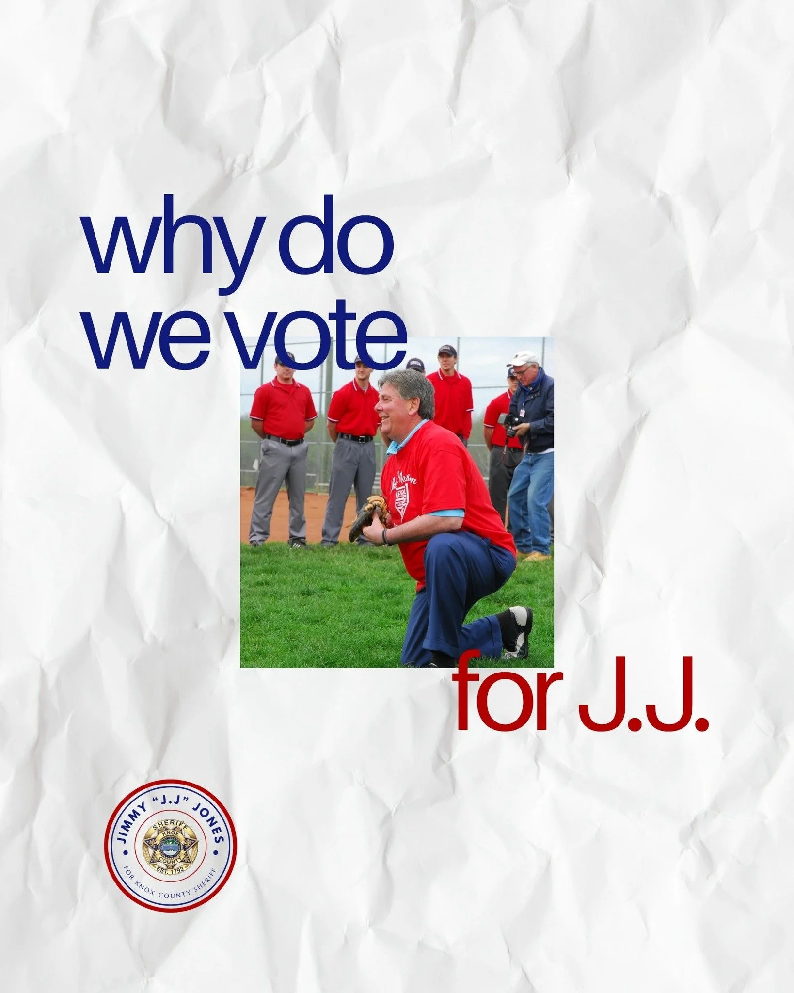 I&rsquo;m running for Knox County Sheriff because I still believe in the calling to serve, and I believe this county deserves leadership rooted in experience, integrity, and accountability.

For over 30 years, I&rsquo;ve dedicated my life to law enfo