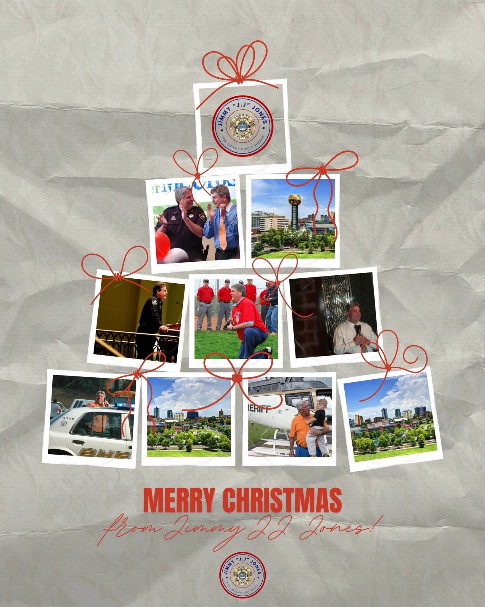 🎄 Merry Christmas from JJ 🎄

Wishing all of Knox County a joyful and peaceful Christmas!

Today we celebrate the true meaning of the season; hope, love, and the light that overcomes darkness.

To every family gathered around the tree, to those serv