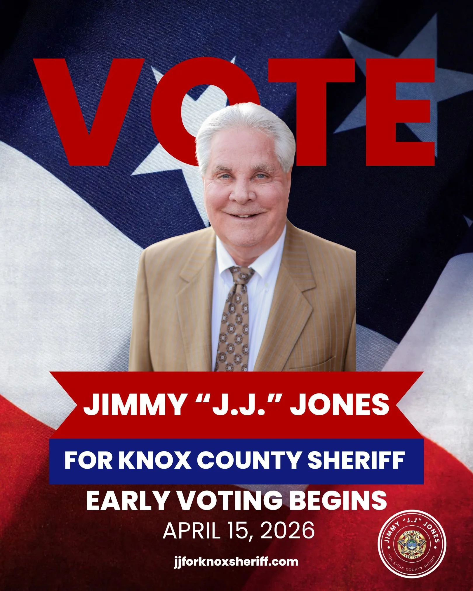 🗳️ Early Voting Starts This Wednesday, April 15

The time is here, Knox County.

Early voting begins this Wednesday, April 15, and runs through April 30. It&rsquo;s an important opportunity to take part in the future of our community on your schedul