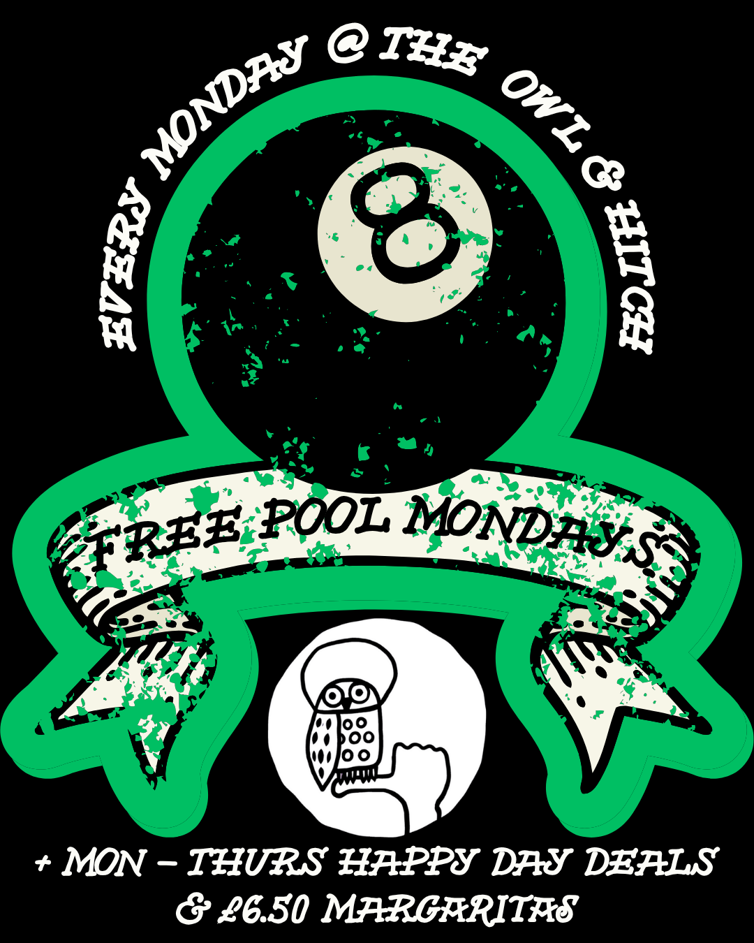 Free Pool + £6.50 Margz