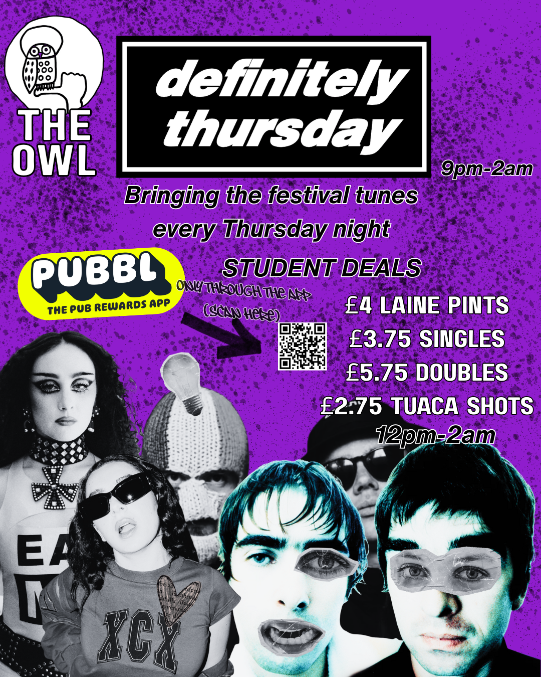 DEFINITELY THURSDAY: Student Nights