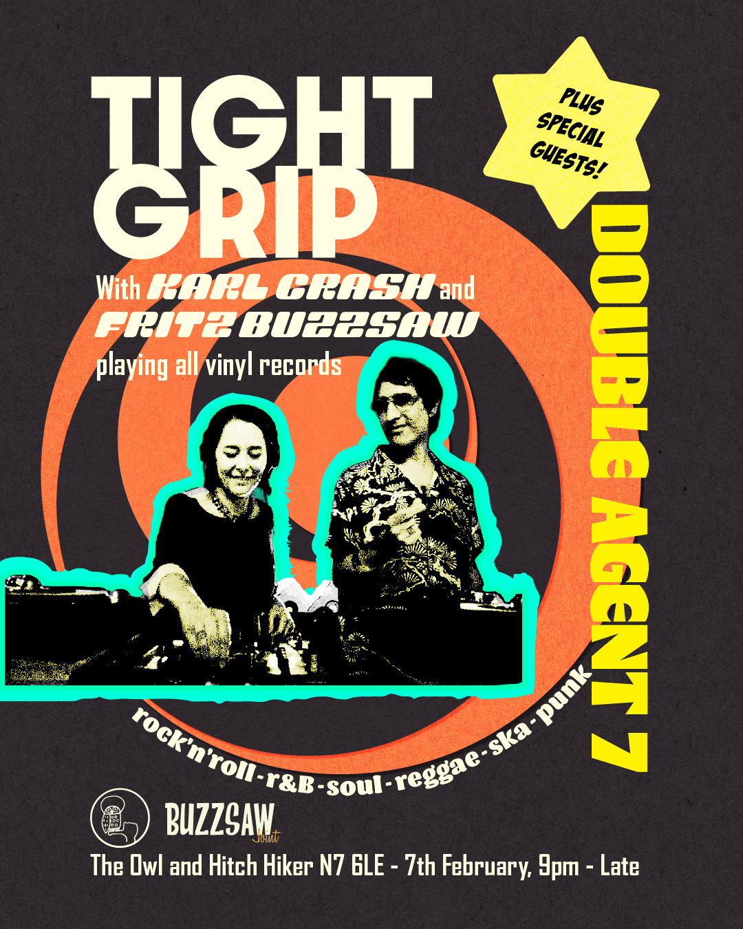 Tight Grip: GARAGE ROCK SOUL RNB REGGAE SKA &amp; PUNK