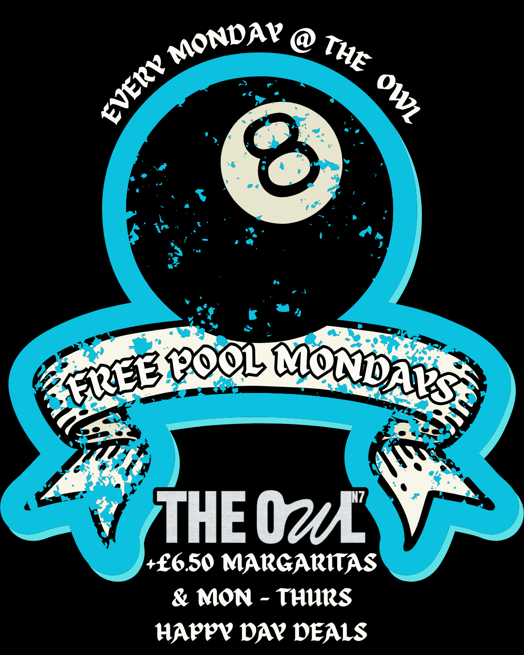 Free Pool + £6.50 Margz 