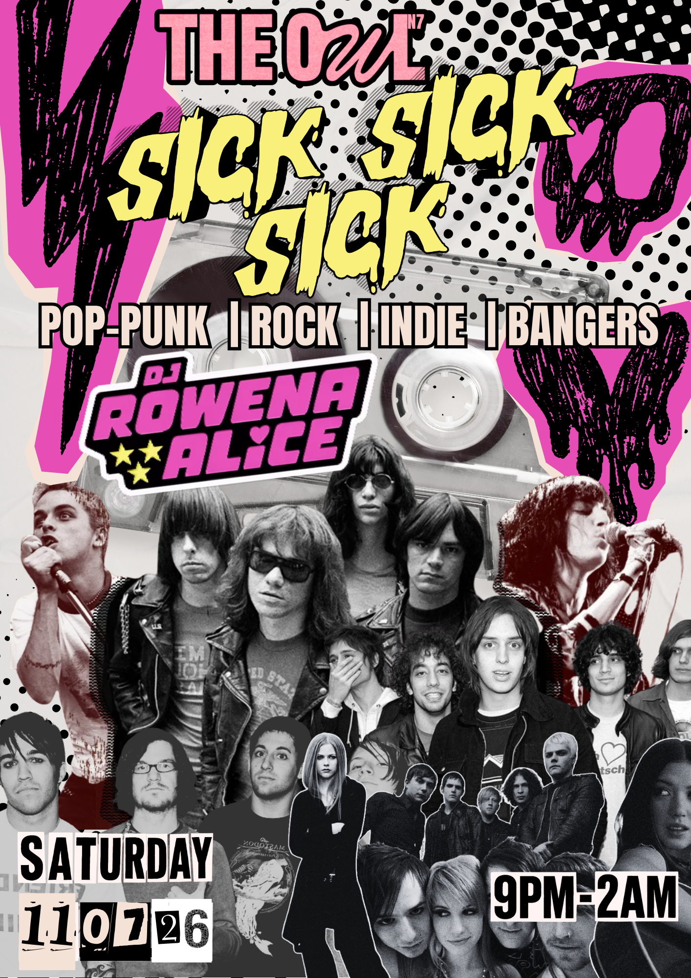 SICK SICK SICK W/ ROWENA ALICE