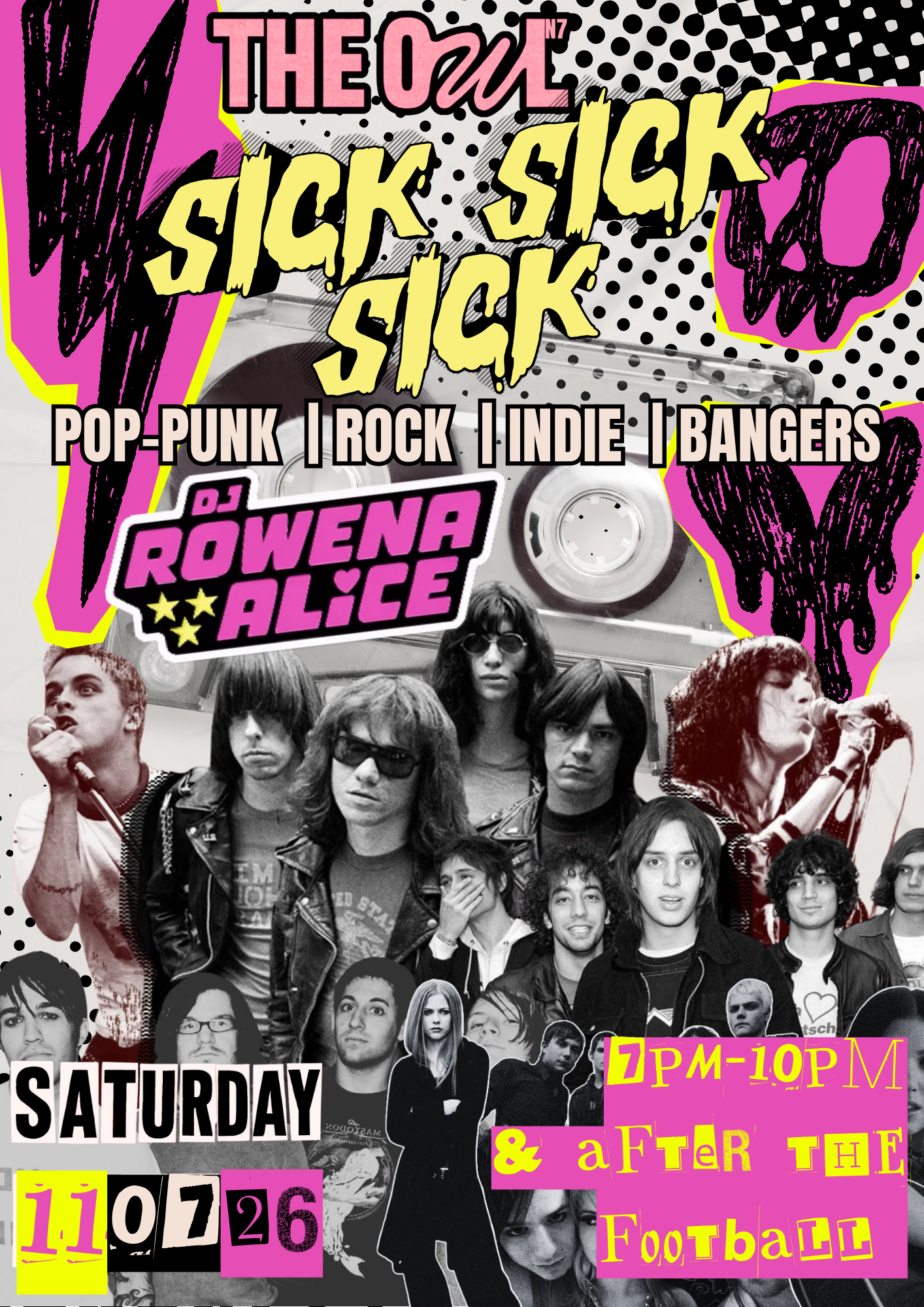 SICK SICK SICK W/ ROWENA ALICE