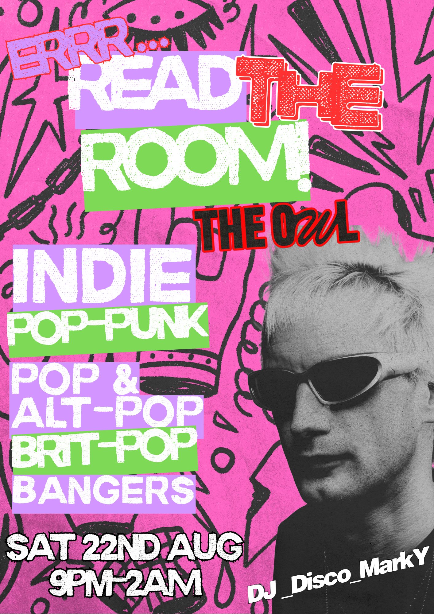 ERR… READ THE ROOM W/DISCO MARKY