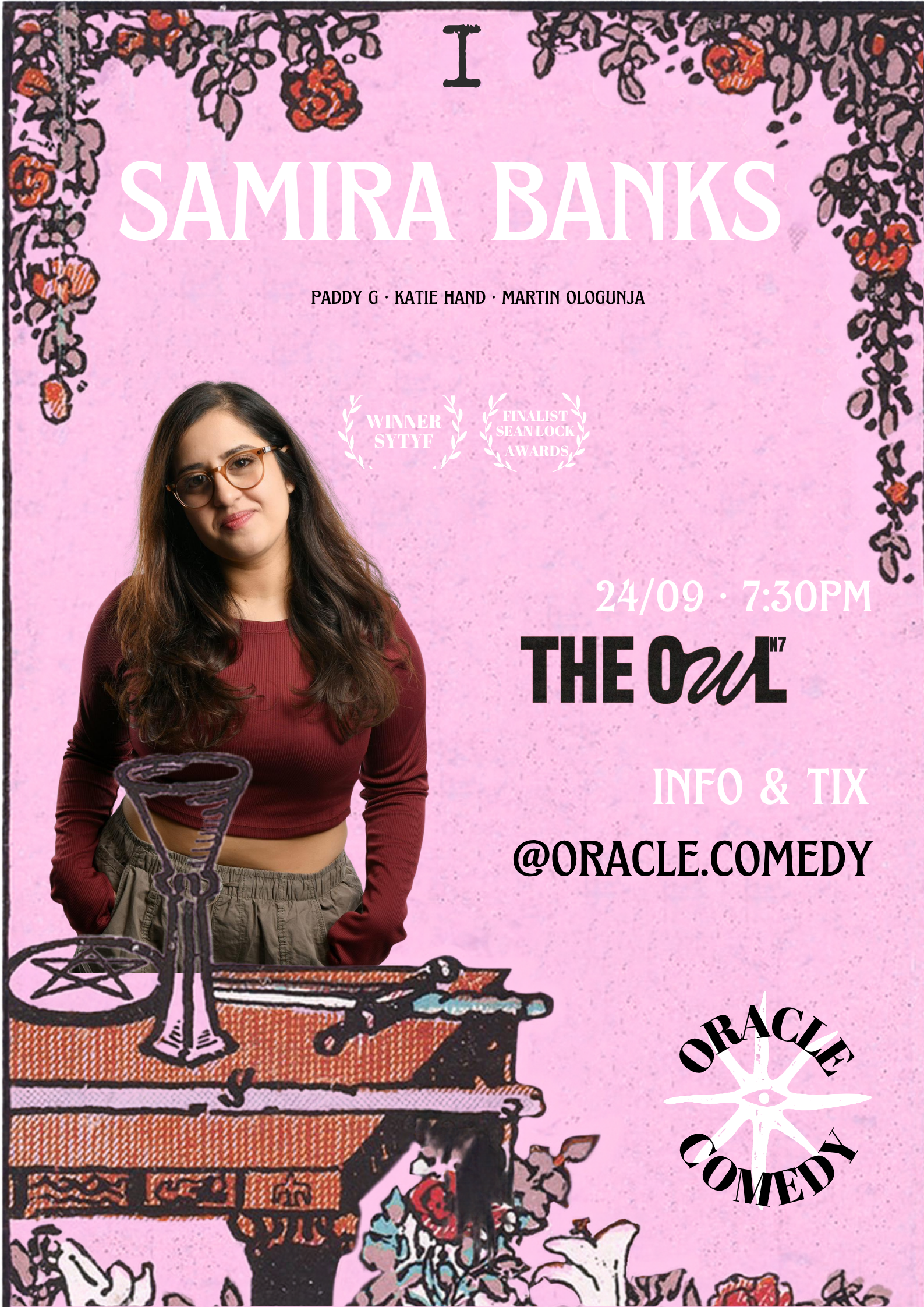 Oracle Comedy Club: SAMIRA BANks