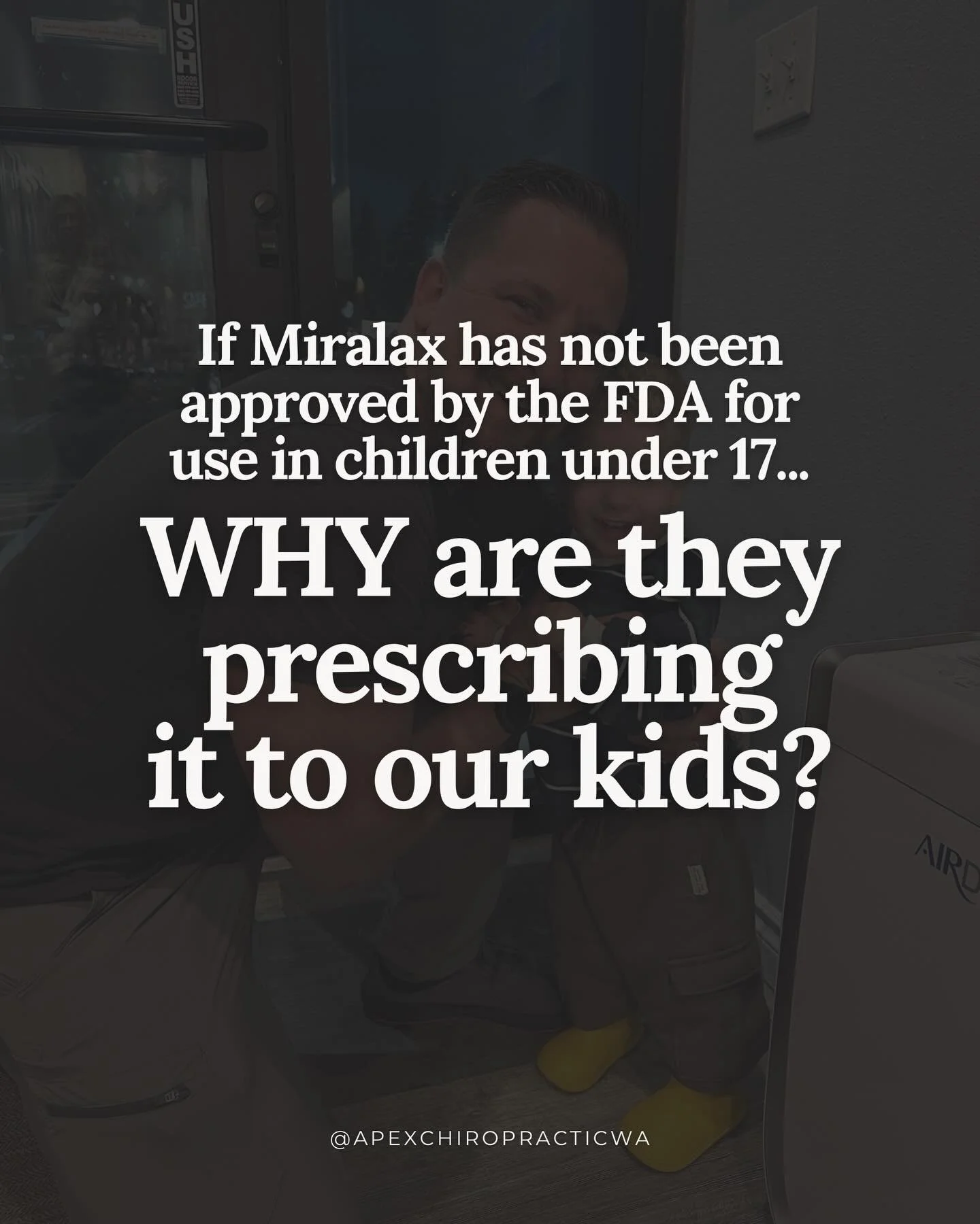 If you&rsquo;re a parent of a child struggling with constipation, chances are you&rsquo;ve heard of MiraLAX.

What many parents aren&rsquo;t&nbsp;told is that:
🚩 MiraLAX has been associated with concerning side effects reported by families 🚩 It is 