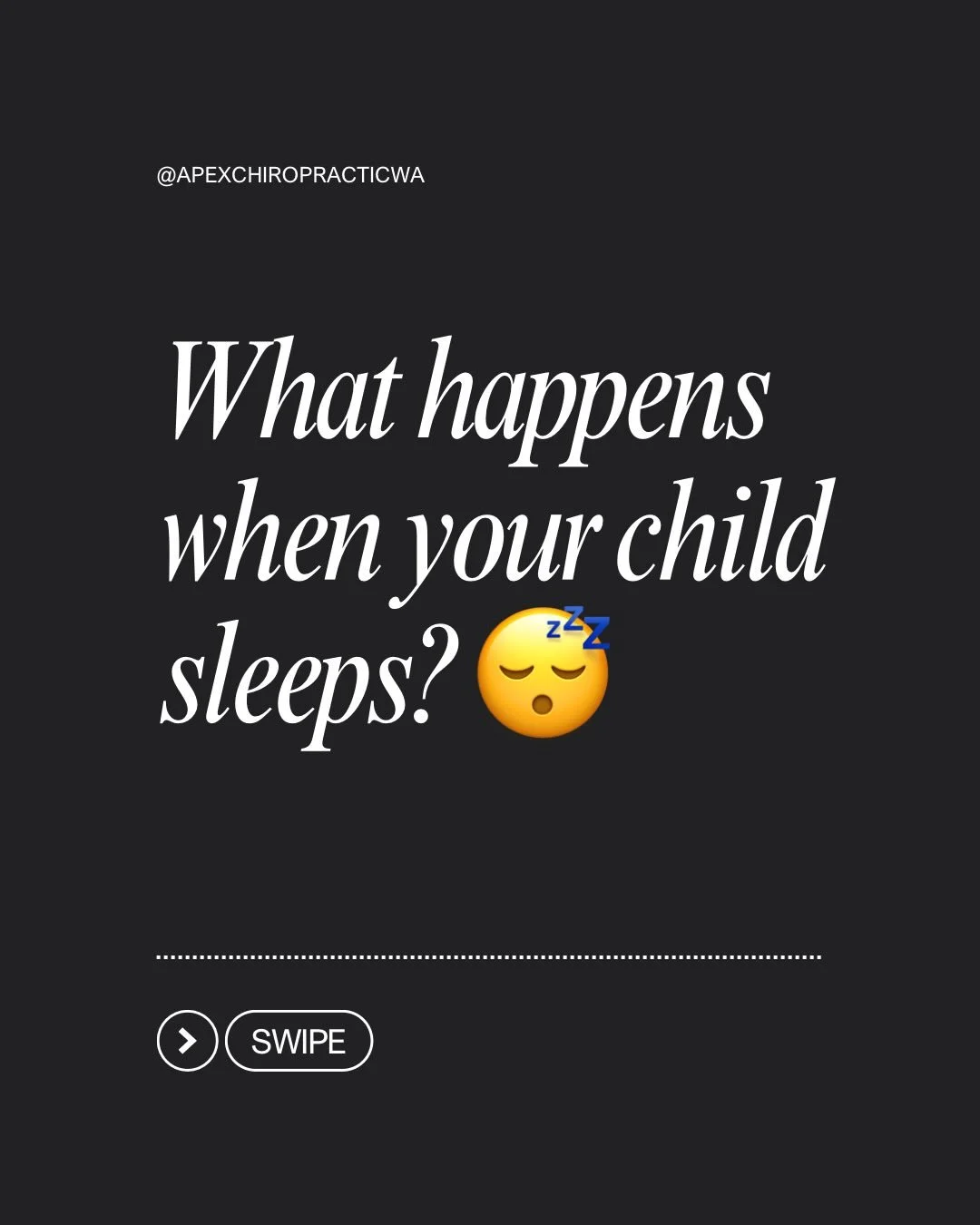 If your child isn&rsquo;t sleeping, their nervous system may be stuck in stress mode. ⚡️Sleeping isn&rsquo;t just for rest...or a break for parents to finally have a second to unload the dishes. 😆 When kids sleep, their brains are filing away everyt