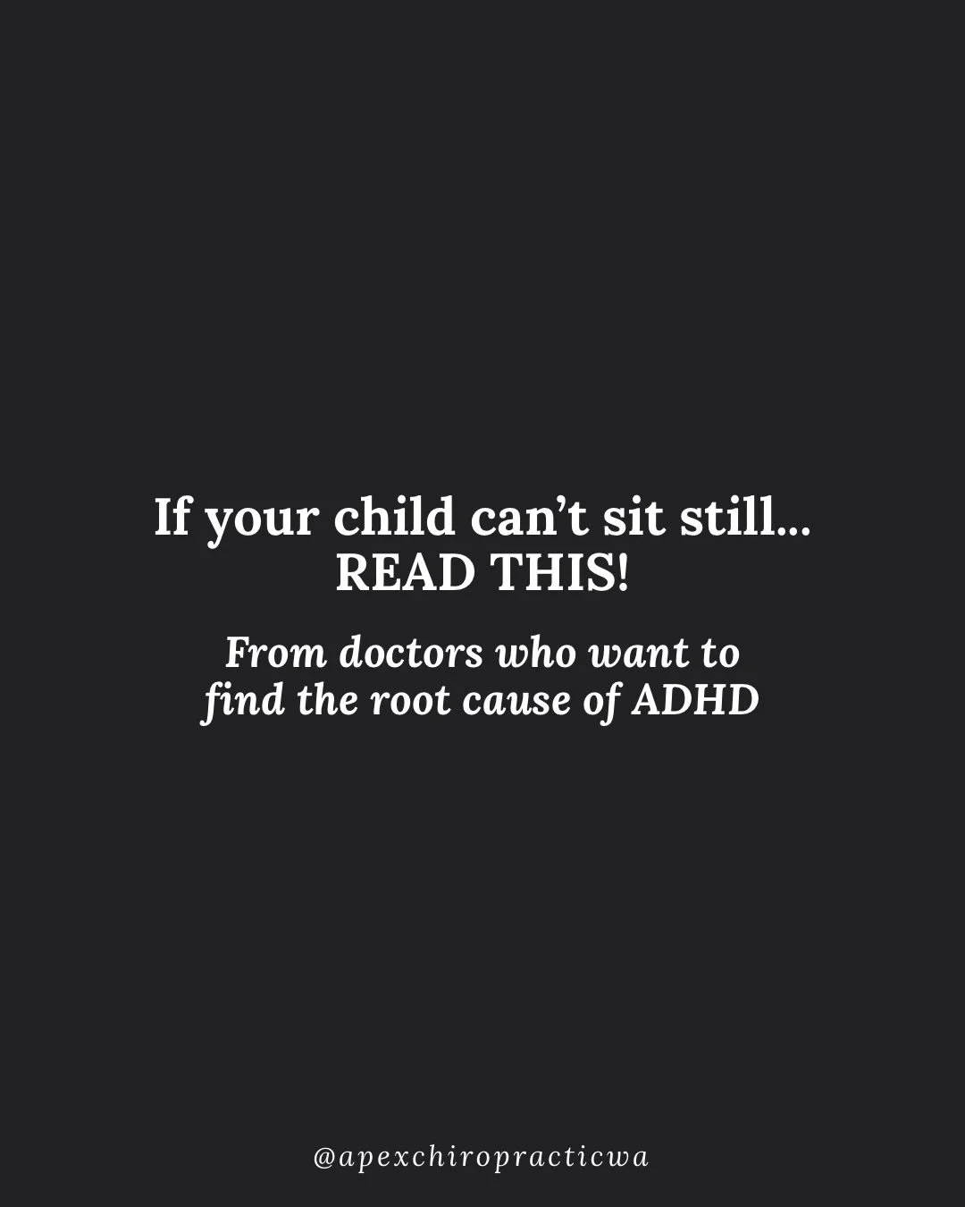 ADHD is more than just &ldquo;not sitting still&rdquo; or &ldquo;too much energy.&rdquo; It&rsquo;s the body and brain sending help signals! ⏰

Read more at the link in our bio!

#pxdocs #bothellwa