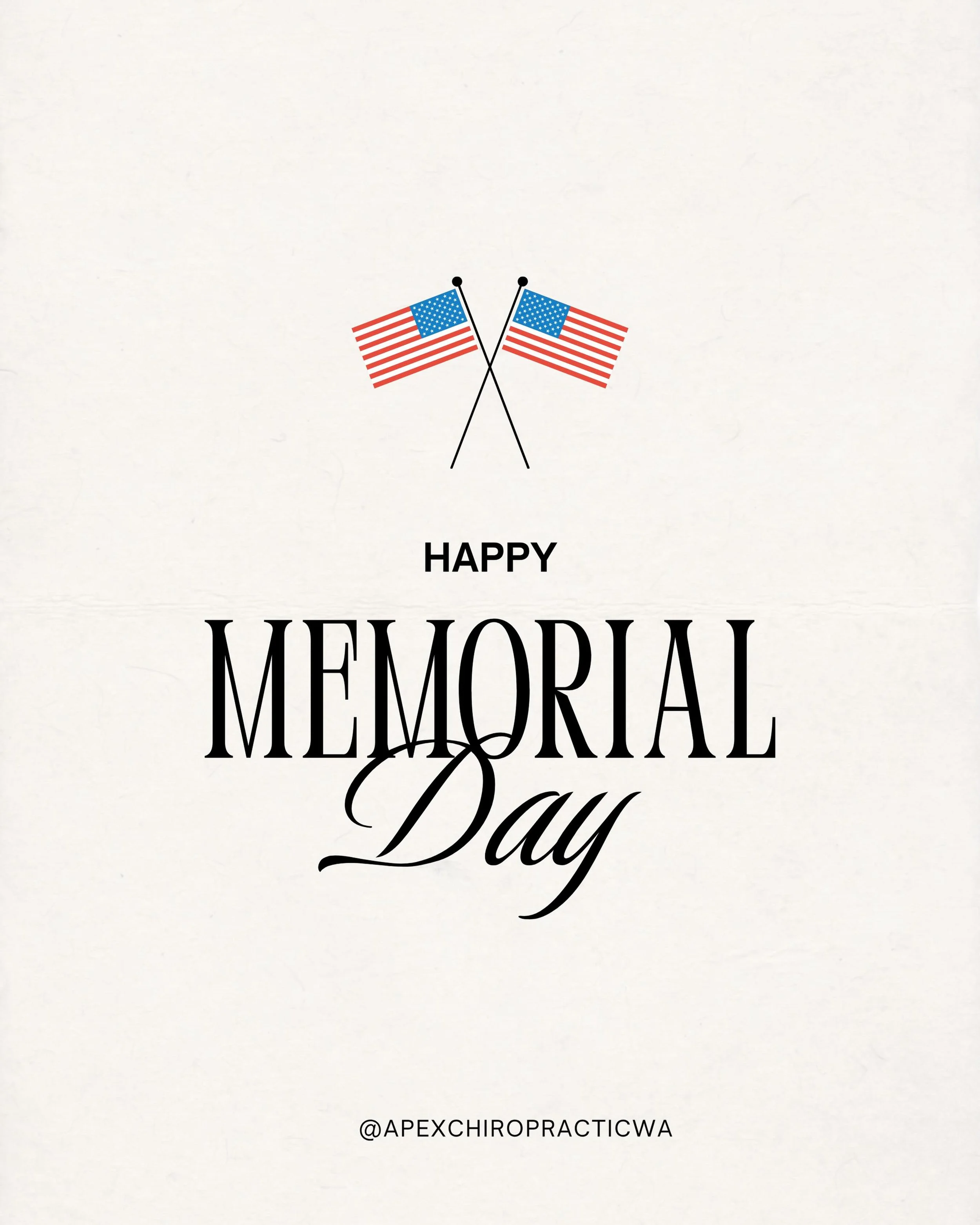 At Apex, we honor and remember the brave men and women who made the ultimate sacrifice for our freedom. 🇺🇸

We are incredibly proud and grateful for their courage, service, and dedication to this country. Their legacy will never be forgotten.

Wish