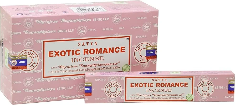 Satya Exotic Romance Incense 15 Gms