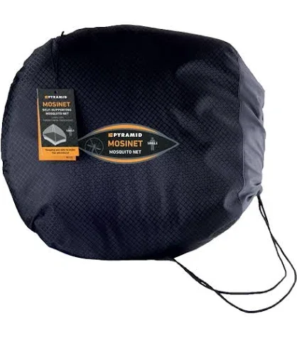 Pyramid Products Mosinet - Single White 155(h)x95(w)x200(l) 0.98kg