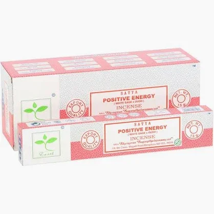 Earth Satya Positive Energy Incense 15 Gms