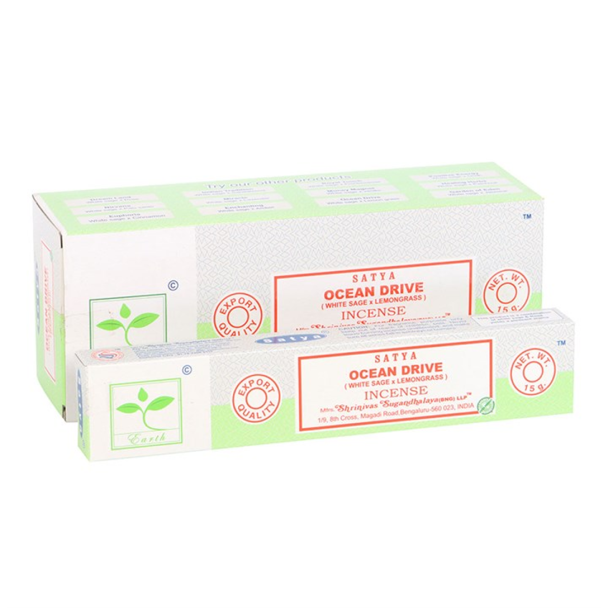 Earth Satya Ocean Drive Incense 15 Gms