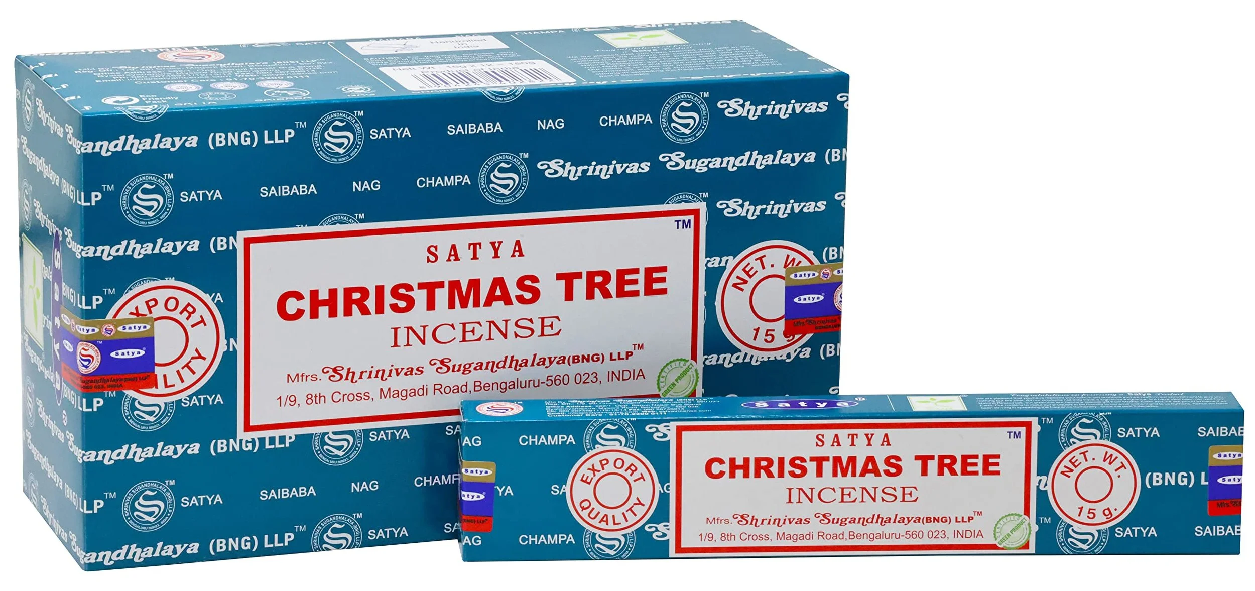 Satya Christmas Tree Incense 15 Gms