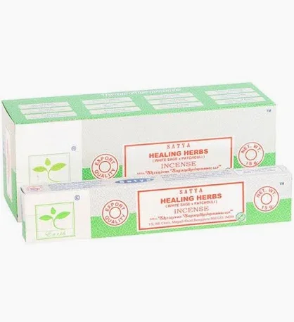 Earth Satya Healing Herbs Incense 15 Gms