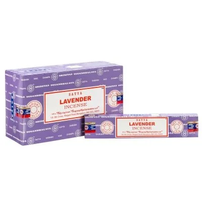 Satya Lavender Incense 15 Gms X12