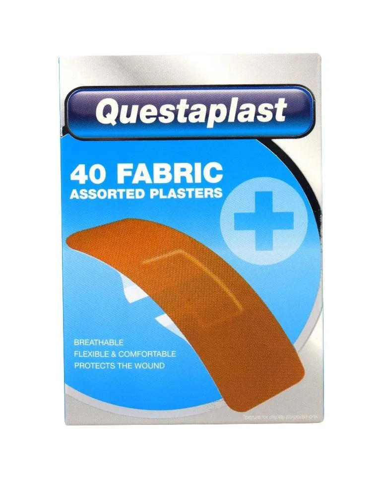 Questaplast Assorted Fabric Plasters - 40