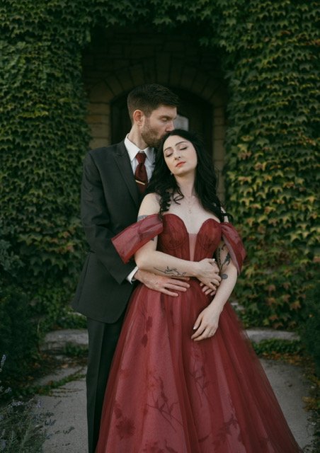 gothic wedding planner
