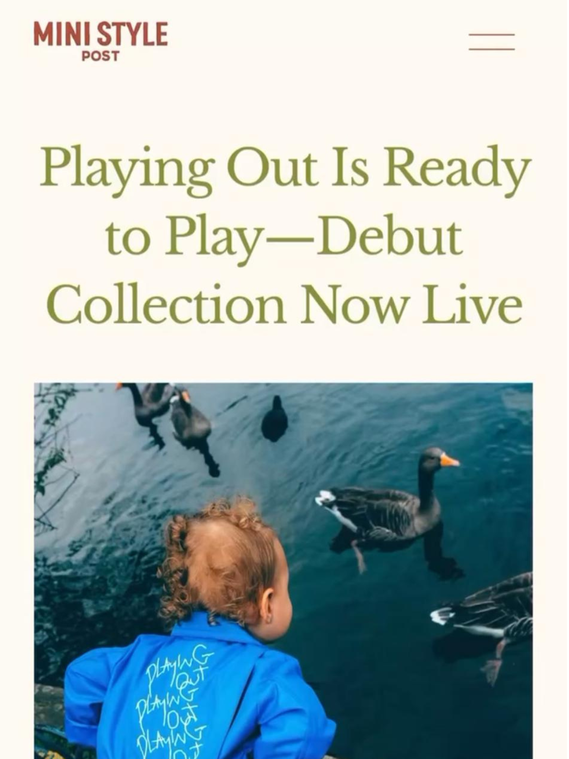 THE MINI STYLE POST