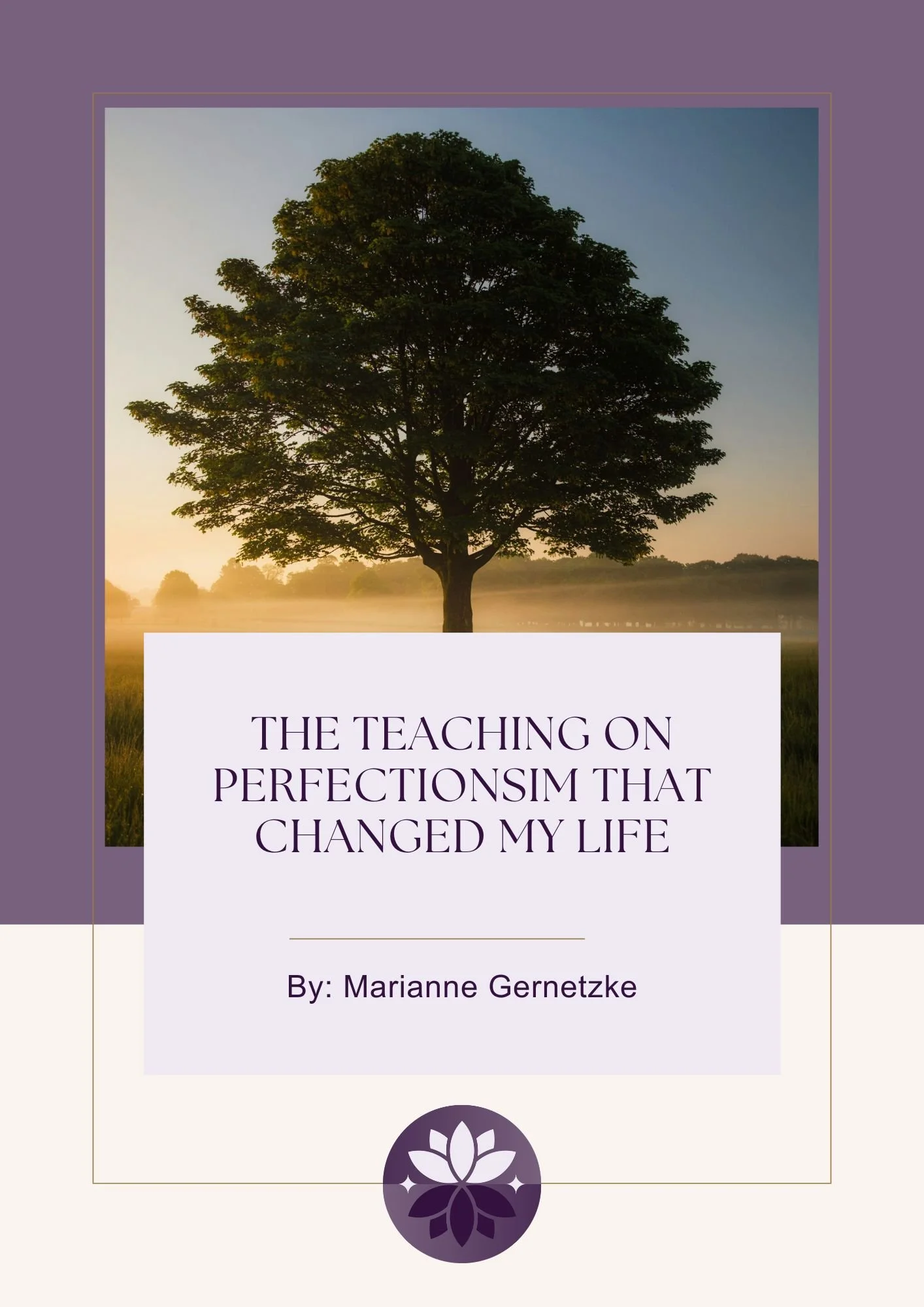 The Teaching on Perfectionism That Changed My Life