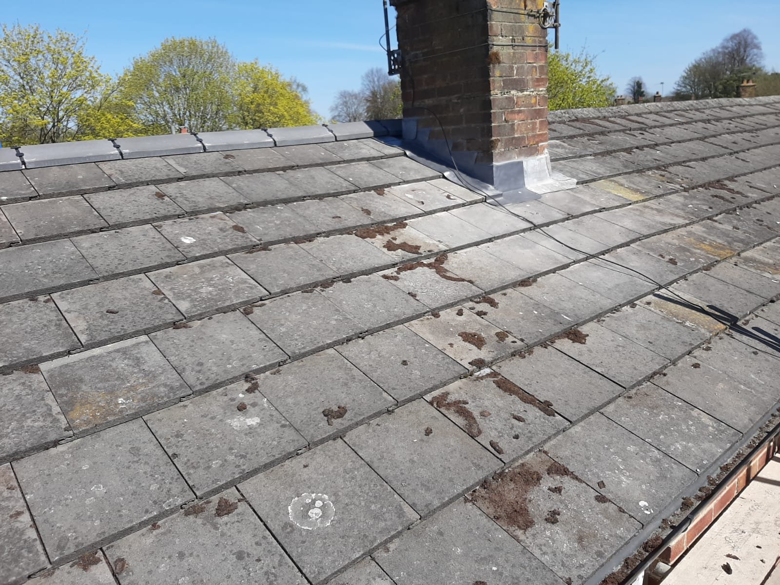 Crown Roofing & Leadwork completing a pitched roof repair