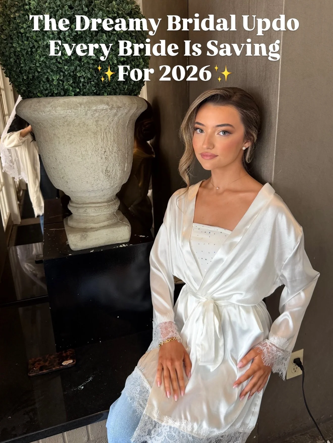 Want this exact look? Book an appointment at Hair By Val in Westchester, New York now! We&rsquo;re just 30 minutes from New York City on the metro north! #hairinspo #bridalupdo #bridalupdoideas #nycbrides #besthairsalon