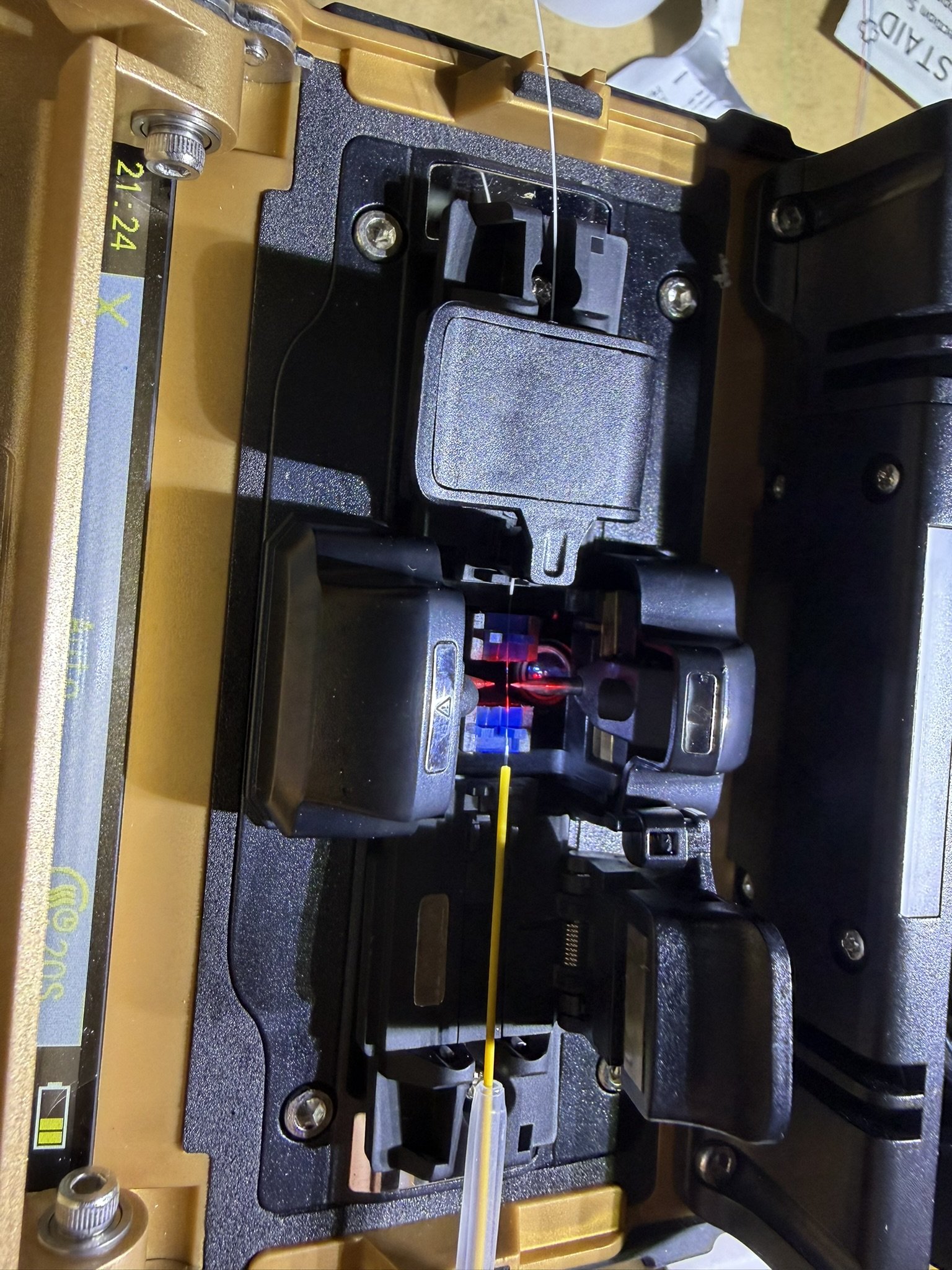Fibre Optic Fusion Splicing