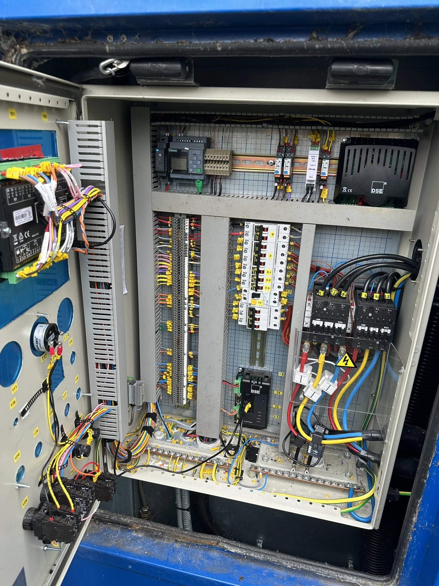Diesel Generator Control Panel Rewire