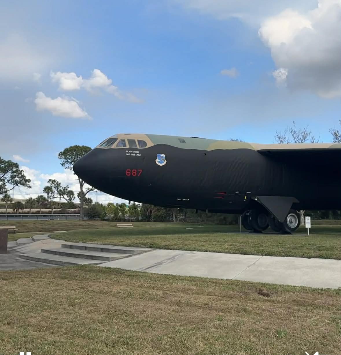 ($25) Orlando International Airport B-52 Park Pit Stop- (This stop is ideal for those plane enthusiasts that request a pick up/drop off at the airport... or those who have extra time before their airport drop off that want more photos)