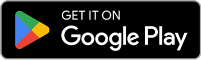 Logotipo de Google Play con texto 'Get it on Google Play' en fondo negro.