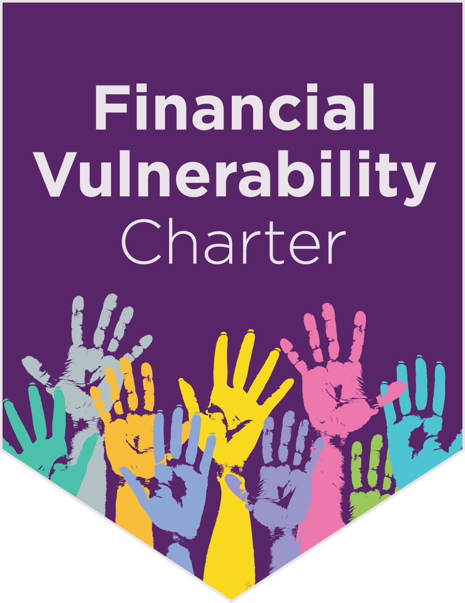 Financial Vulnerability Charter badge