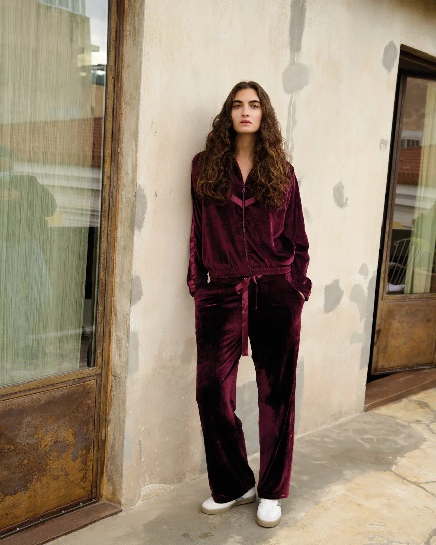 Devoted 8103 set zip sweatshirt & wide-leg pants 2.jpg